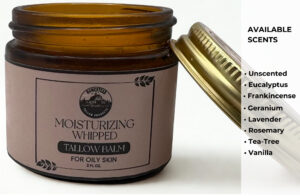 Tallow Moisturizer for Oily Skin – Lightweight Natural Face Moisturizer